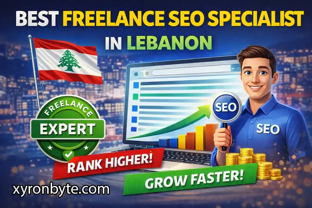 Best freelance SEO specialist in Lebanon helping businesses rank higher on Google with professional SEO services